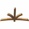 Ekena Millwork Davenport Timber Gable Bracket, Western Red Cedar, 60"W x 35"H x 3 1/2"D x 3 1/2"F, 14/12 Pitch GBW060X35X0404DAV00SWR - alternate 3